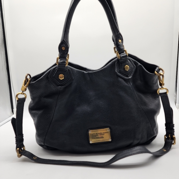 Marc By Marc Jacobs Classic Q Fran Hobo Black Leather Bag - Picture 8 of 16